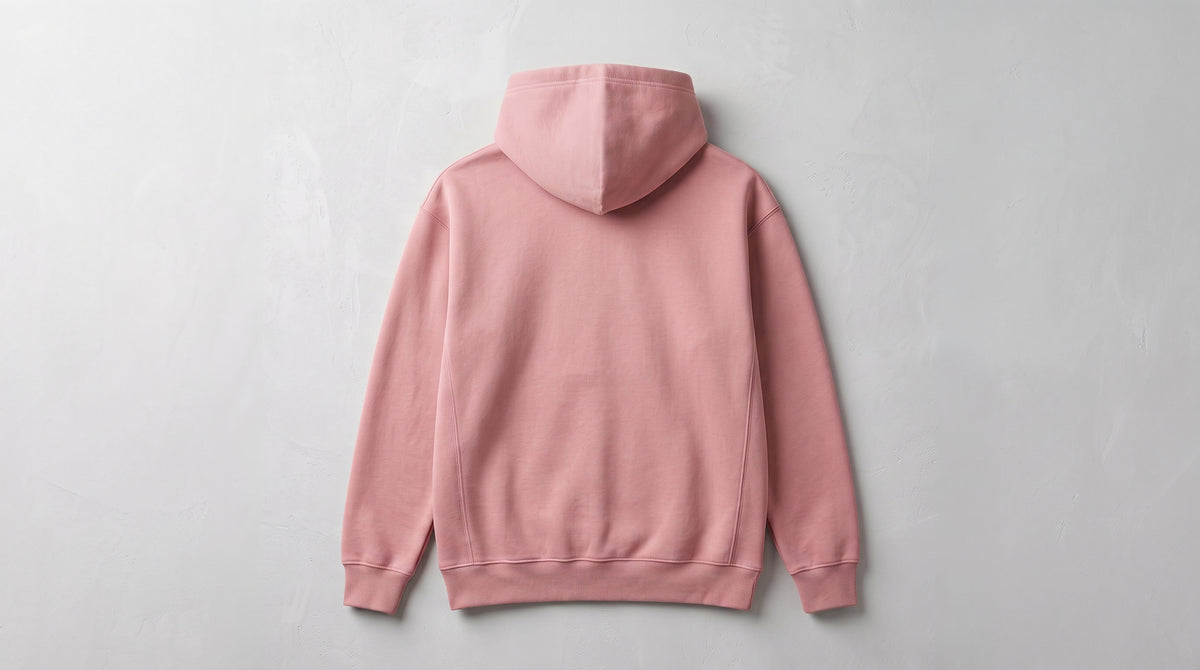 Essential Oversized Hoodie — Dusty Pink