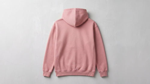 Essential Oversized Hoodie — Dusty Pink
