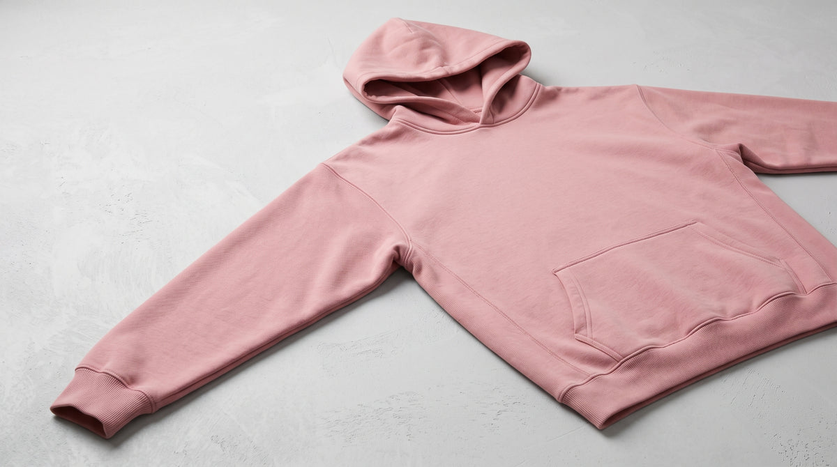 Essential Oversized Hoodie — Dusty Pink