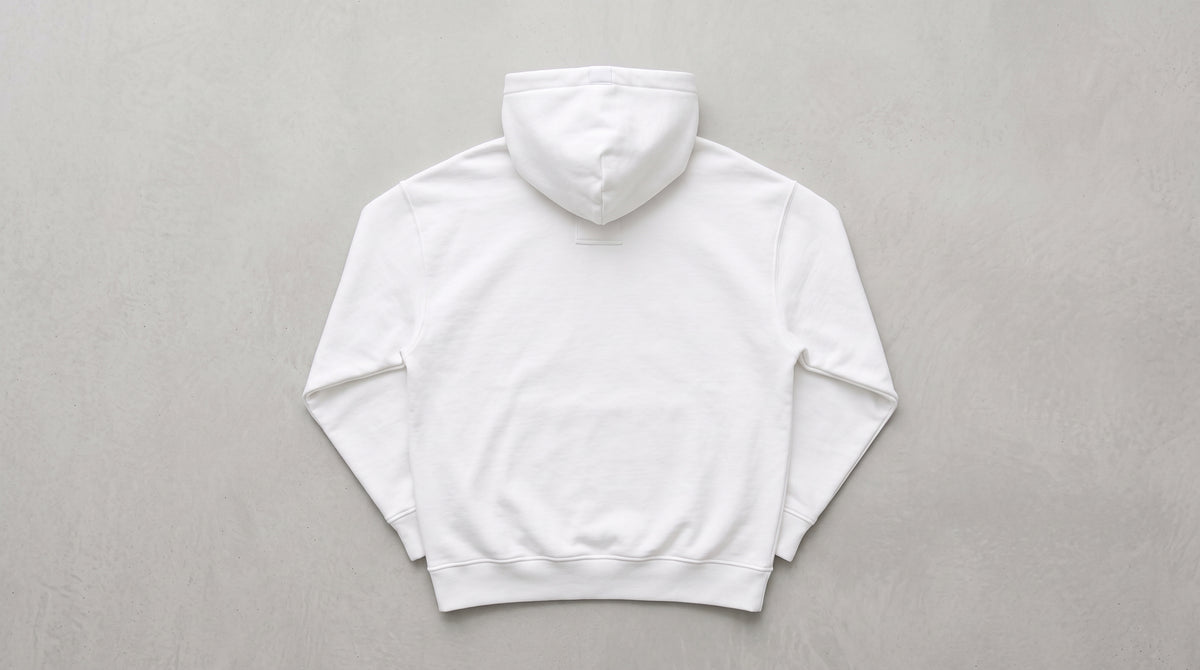 Essential Oversized Hoodie — White