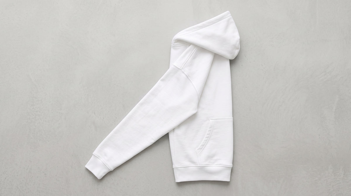Essential Oversized Hoodie — White