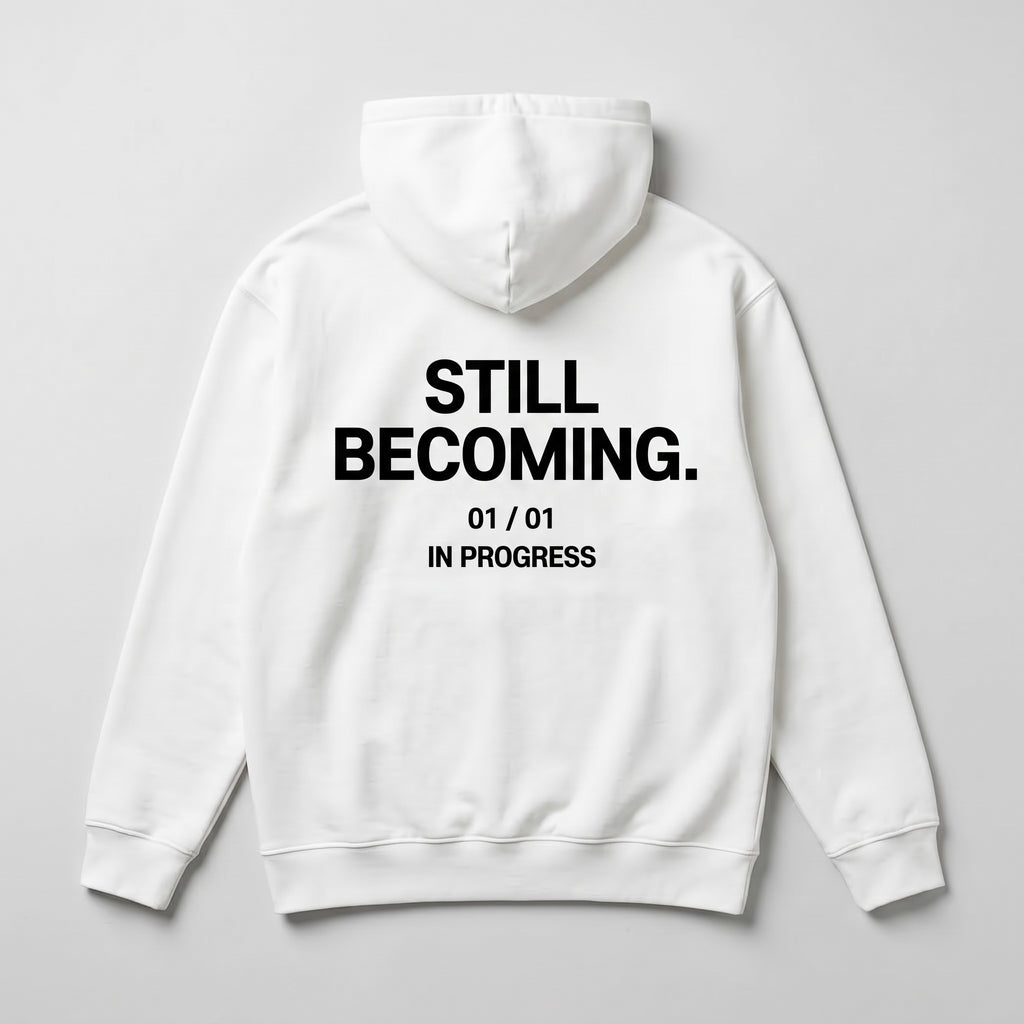 Still Becoming. — Essential Oversized Hoodie