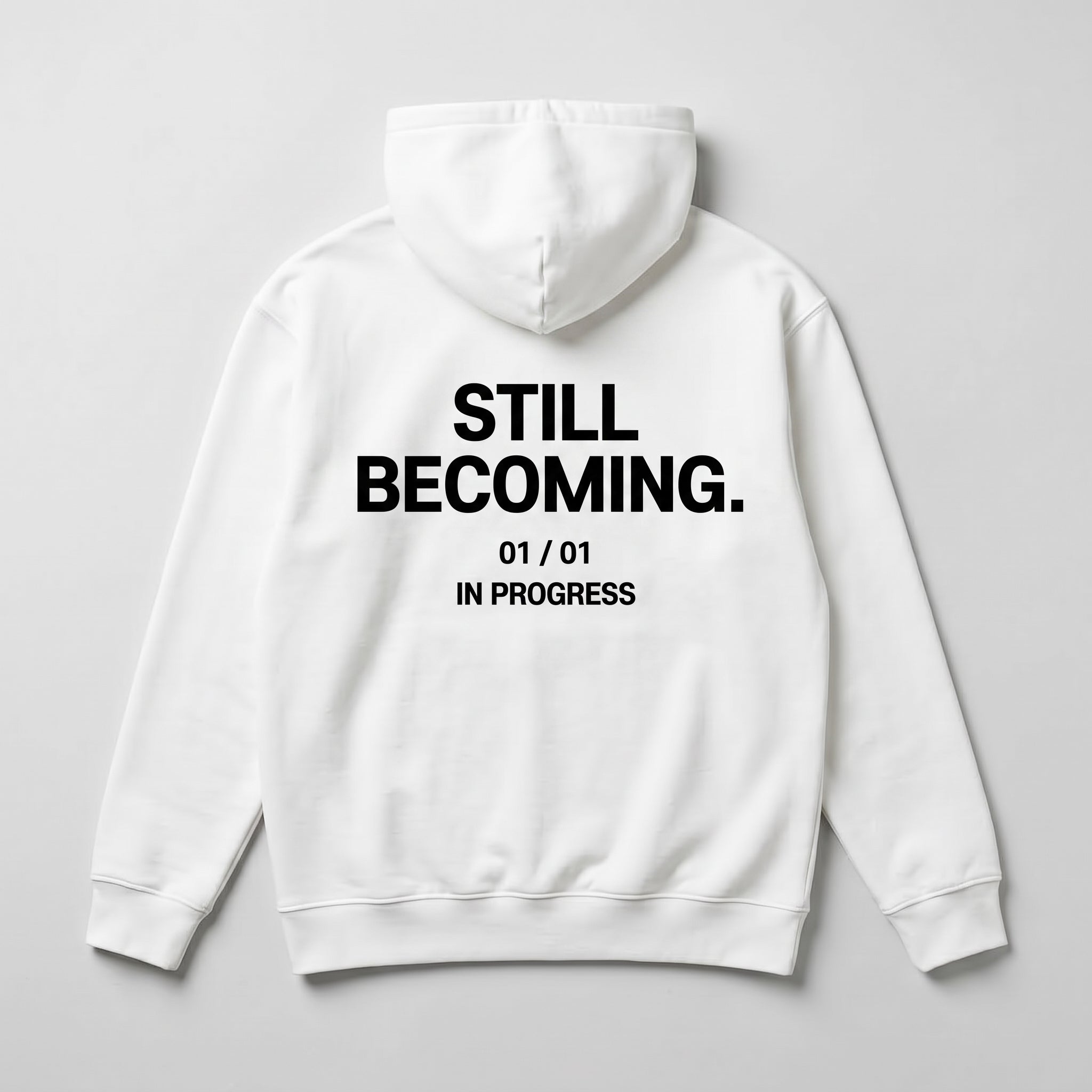 Still Becoming. — Essential Oversized Hoodie